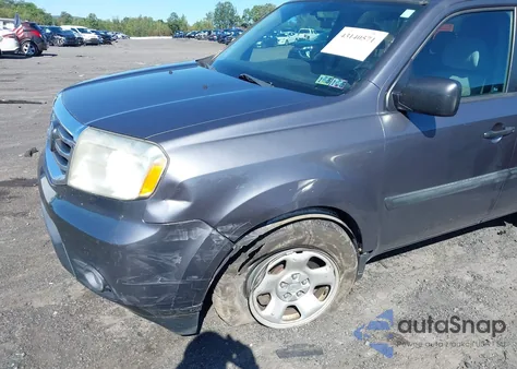 2014 Honda Pilot Lx from USA, damaged, VIN 5FNYF4H2XEB005259